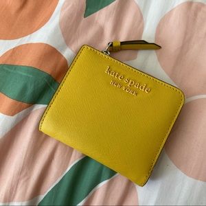 Yellow Kate Spade Wallet